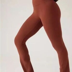 Athleta Elation High Rise Straight Leg Pants Leggings